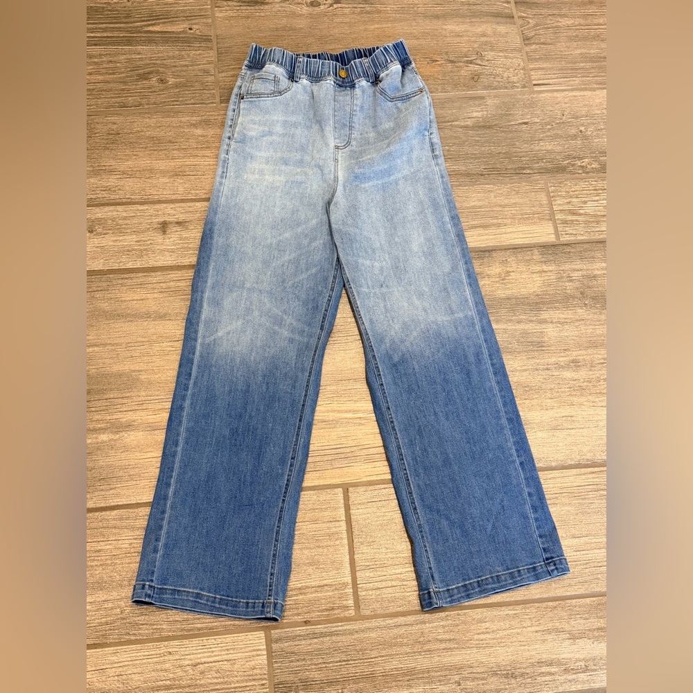 Wide Leg Sweatpant Jeans